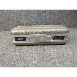 Peavey PVM Microphone Hard Case Unisex OS Gold Vintage Hardshell PVM Series Case